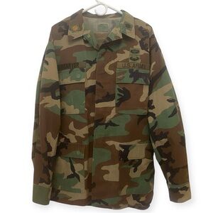 Authentic Vintage US Army Military Camouflage Jacket & Pants